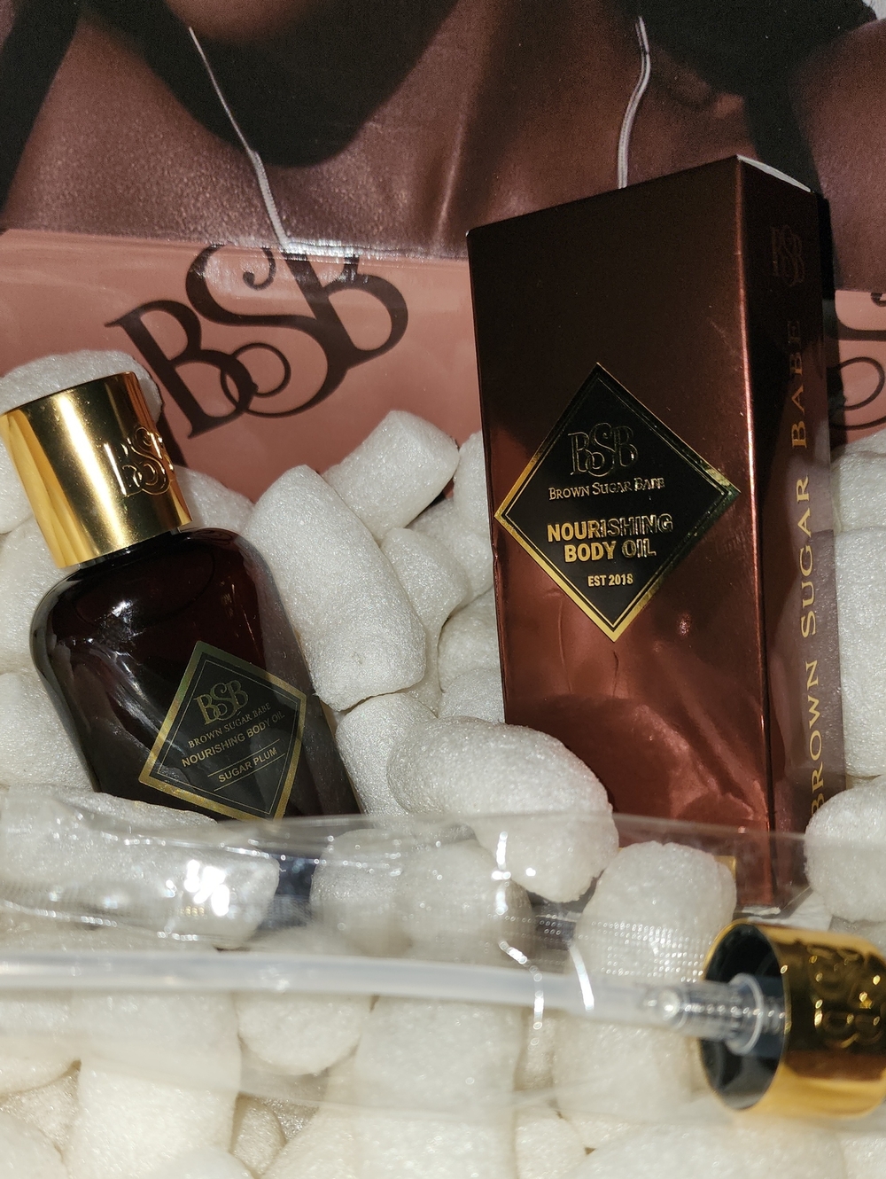 Brown Sugar Babe Nourishing Body Oil - Sugar Plum